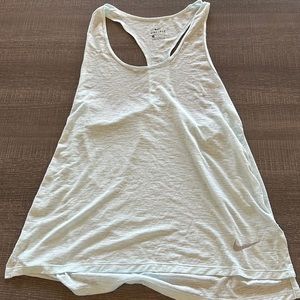 Light blue Nike workout tank